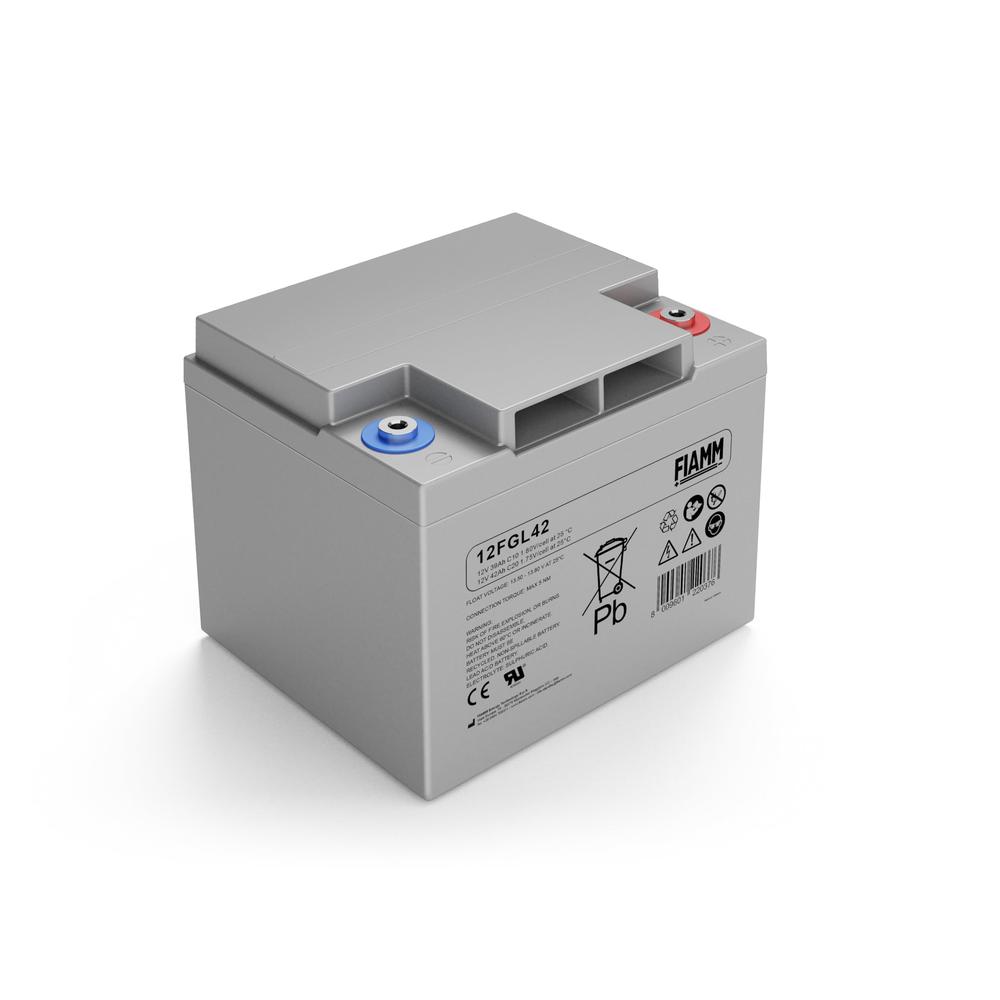 Battery, Fiamm, 12FGL42, 12V 42Ah