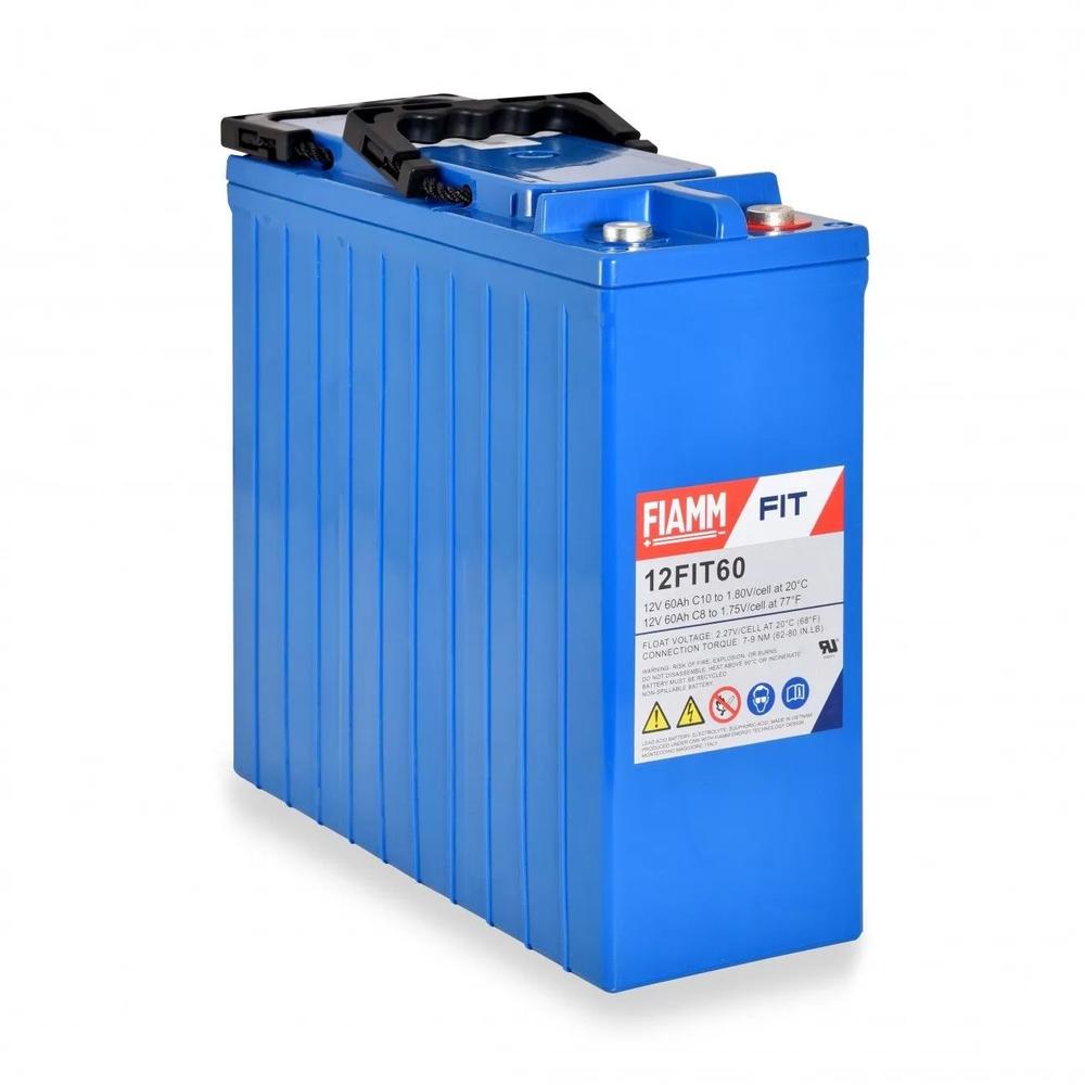 Battery, Fiamm, 12FIT60, 12V 60Ah