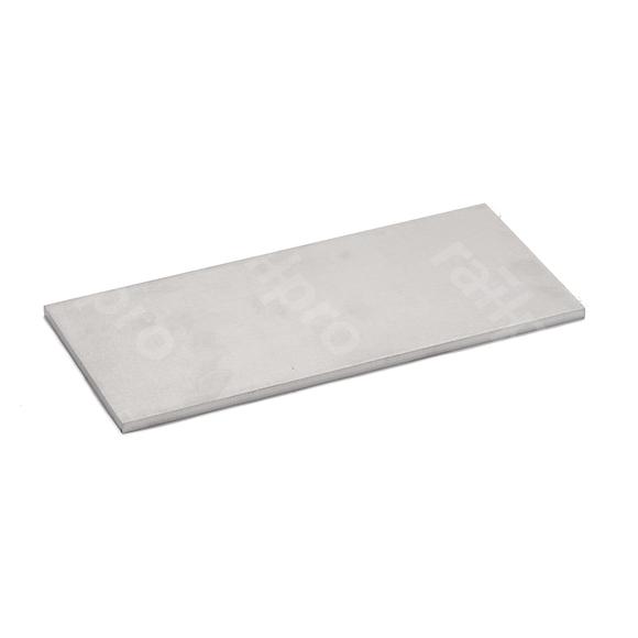 Cable gland plate, 250x114x6mm, blind