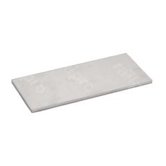 Cable gland plate, 250x114x6mm, blind
