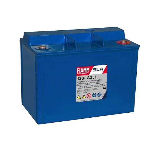 Battery, Fiamm, 12SLA25L, 12V 25Ah