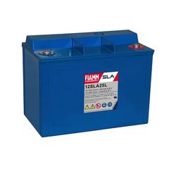Battery, Fiamm, 12SLA25L, 12V 25Ah