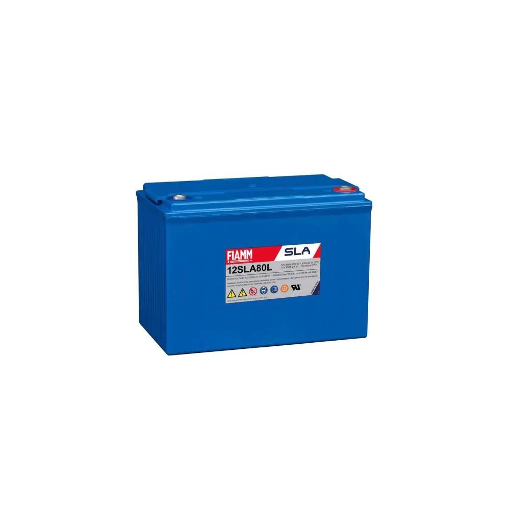 Battery, Fiamm, 12SLA80L, 12V 80Ah