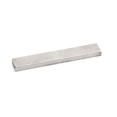 Cable gland plate, 114x20x6mm, blind
