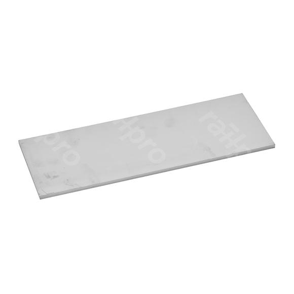 Cable gland plate, 300x114x6mm, blind