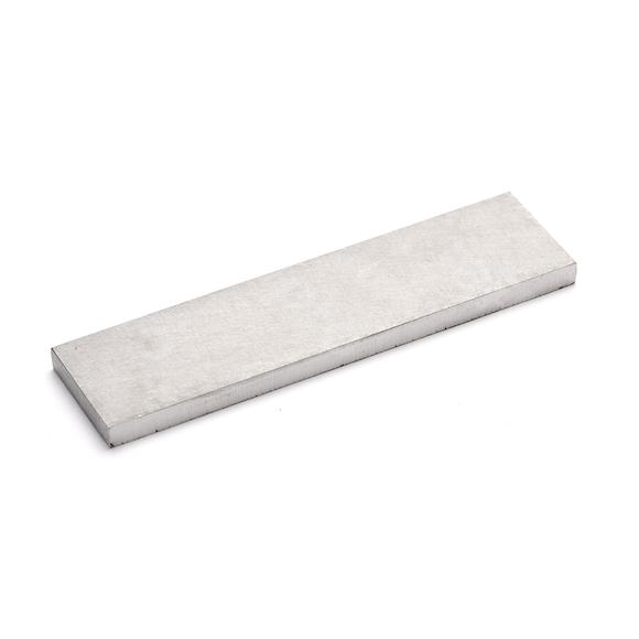 Cable gland plate, 114x30x6mm, blind