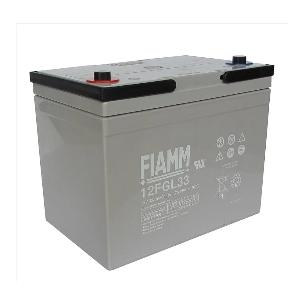 Battery, Fiamm, 12FGL33, 12V 33Ah
