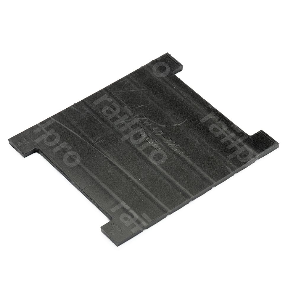 Rail pad, EVA, 165/140x140x4.5mm, for duo