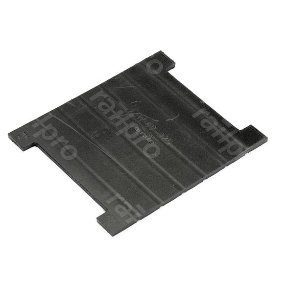 Rail pad, EVA, 165/140x140x4.5mm, for duo