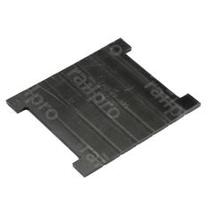 Rail pad, EVA, 165/140x140x4.5mm, for duo
