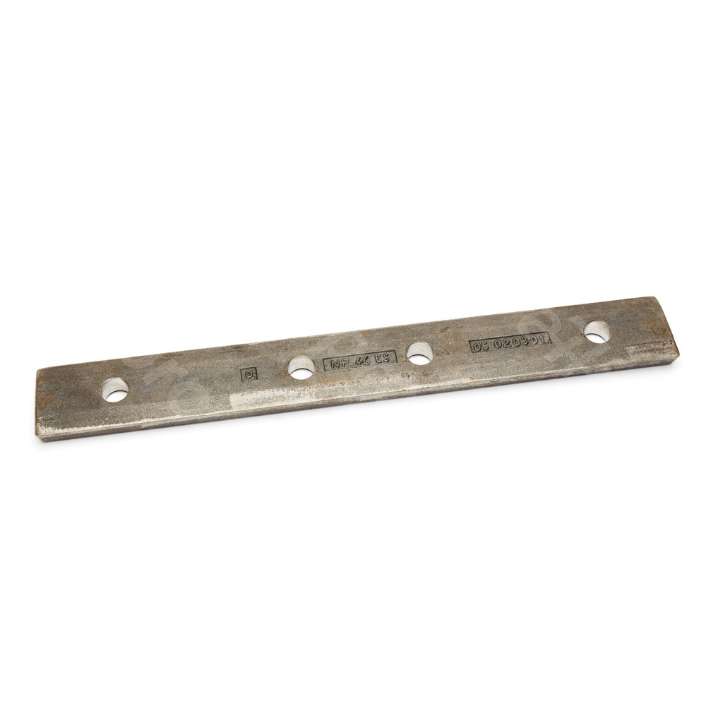 Fishplate 46E3,flat,wd bore,for ES