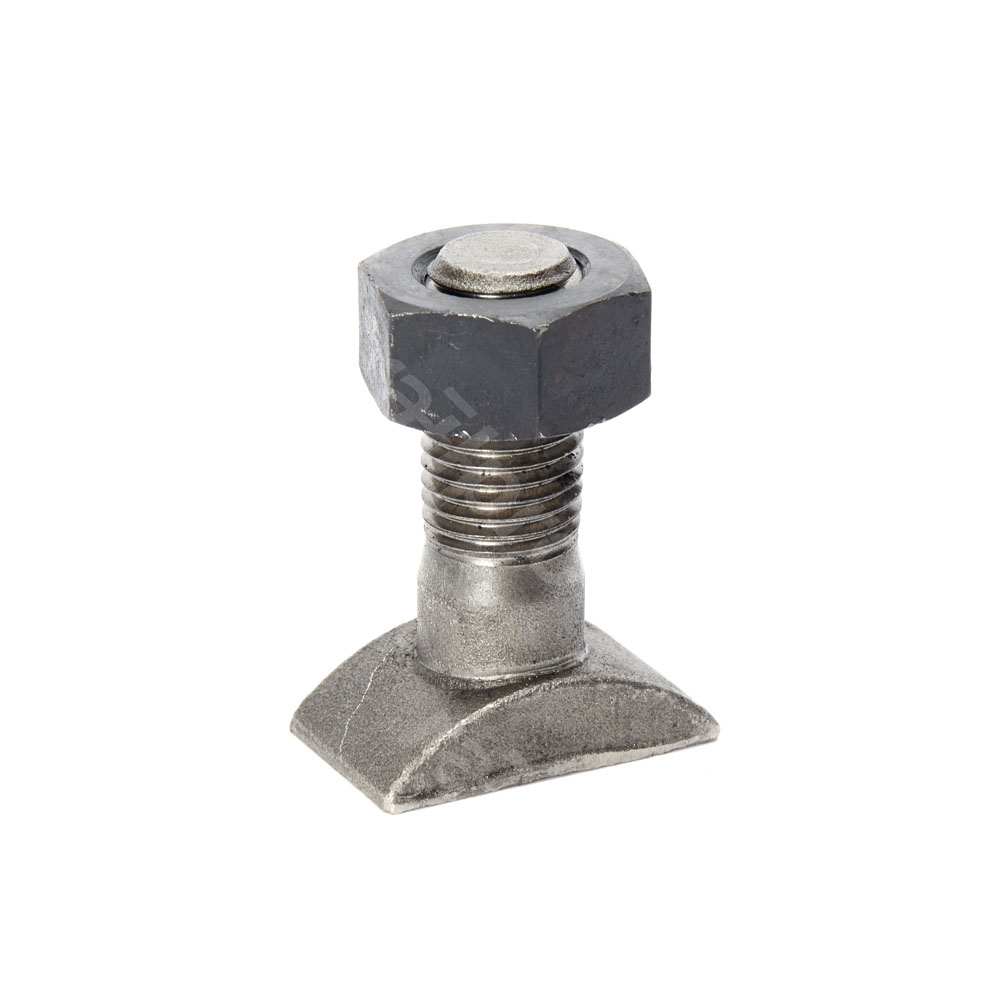 Clamp bolt, with commercial nut, M22x70mm
