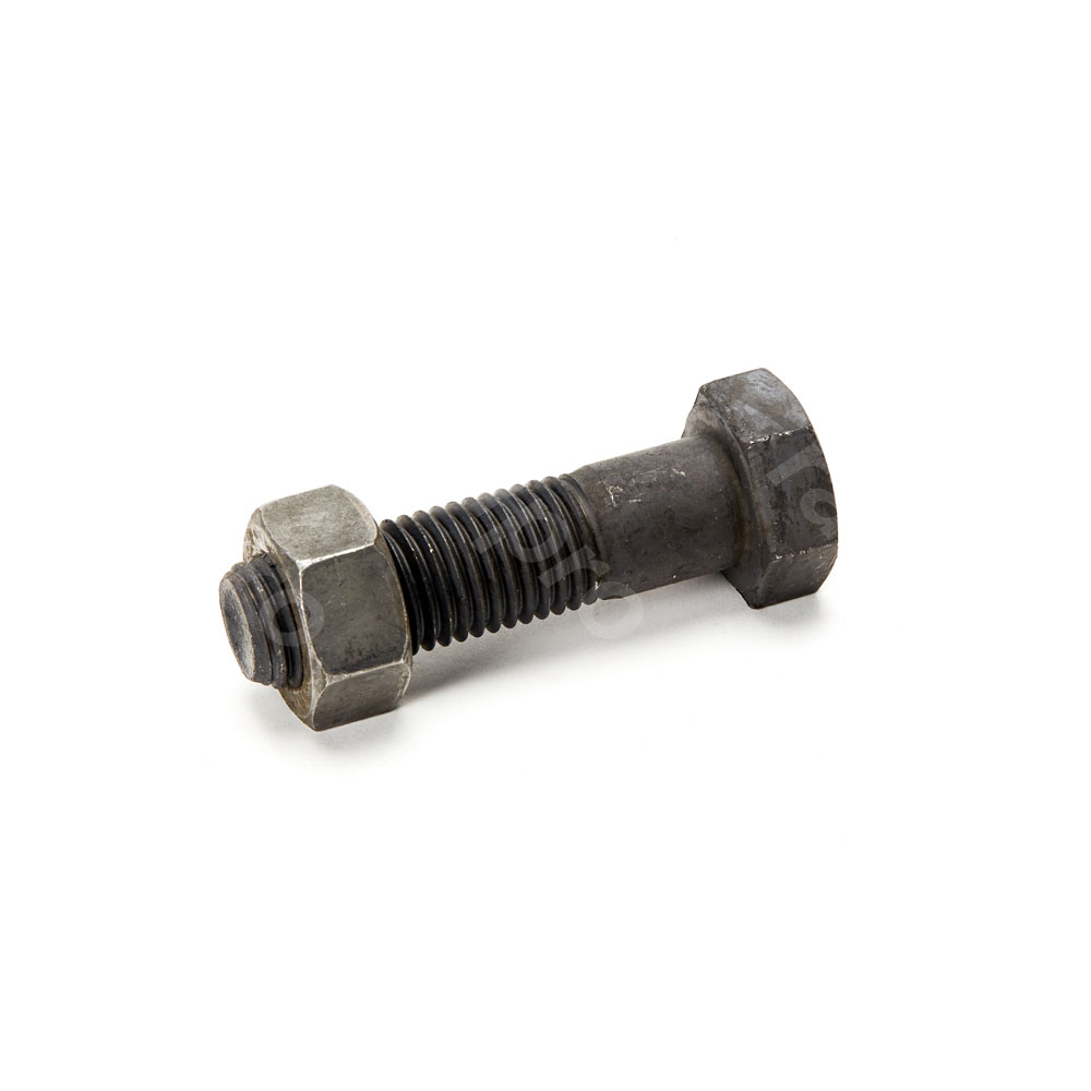 Hex bolt, with nut, 5.6, M20x75mm, DIN931