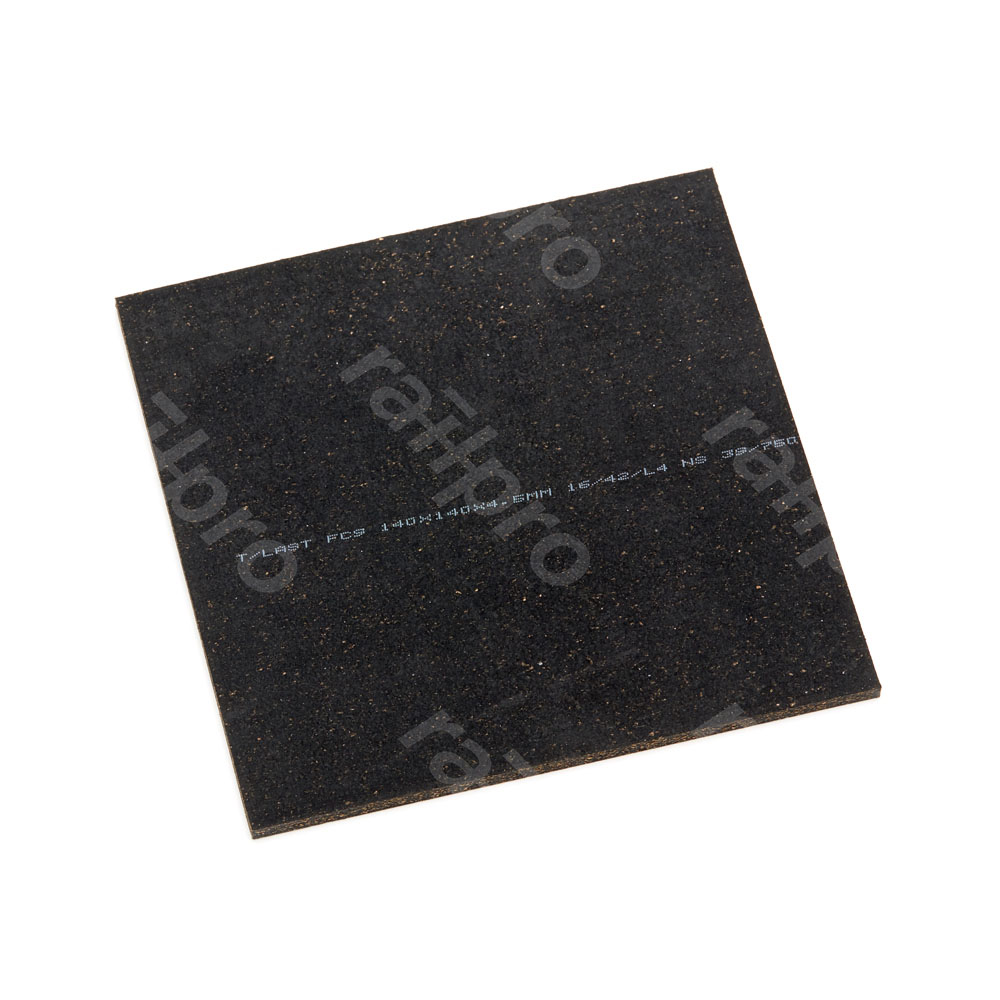 Rail pad, FC9, 140x140x4.5mm