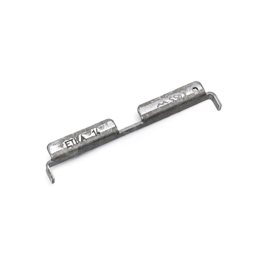 Rail plate/filler strip, 4mm
