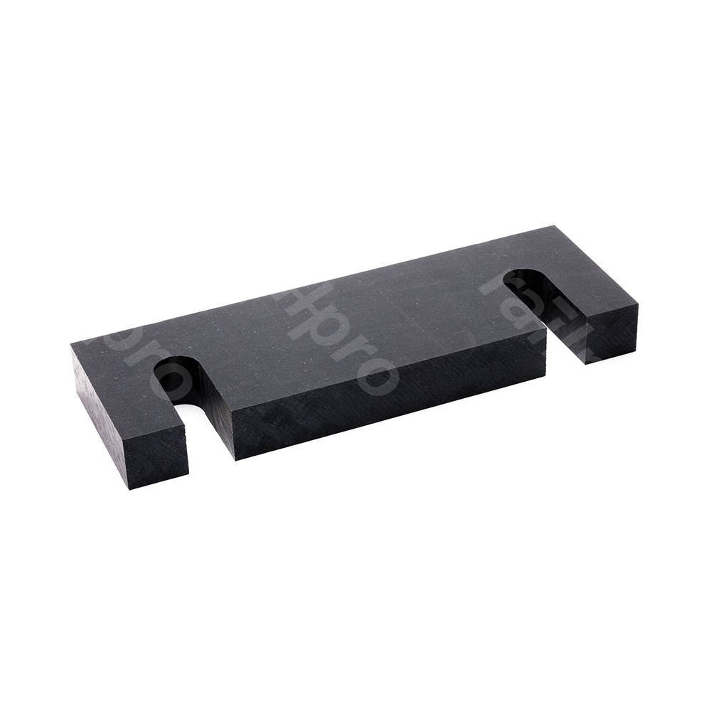 Bearing plate polyethylene, 330x110x35mm, M24