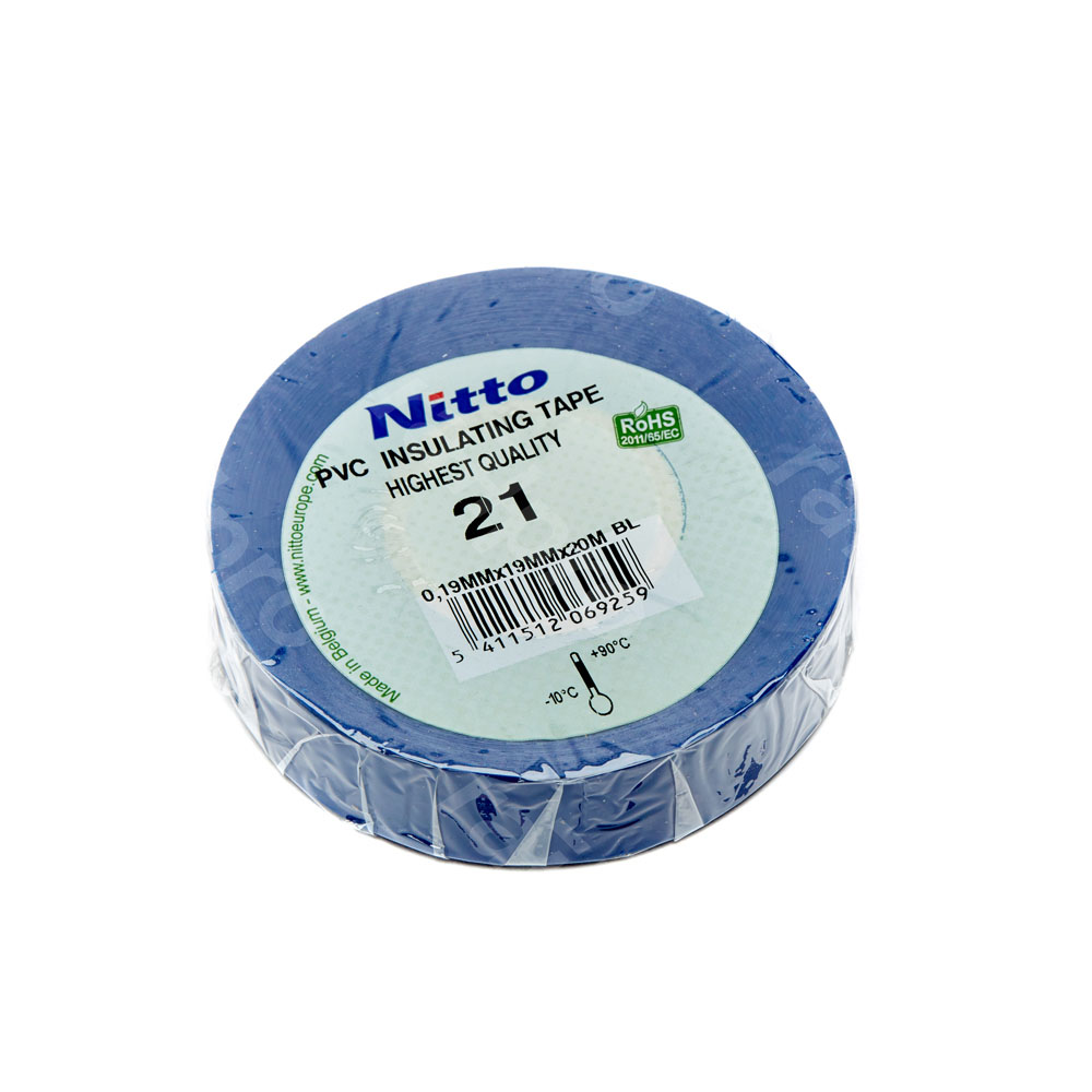 Insulation tape, bl, 19mmx20m
