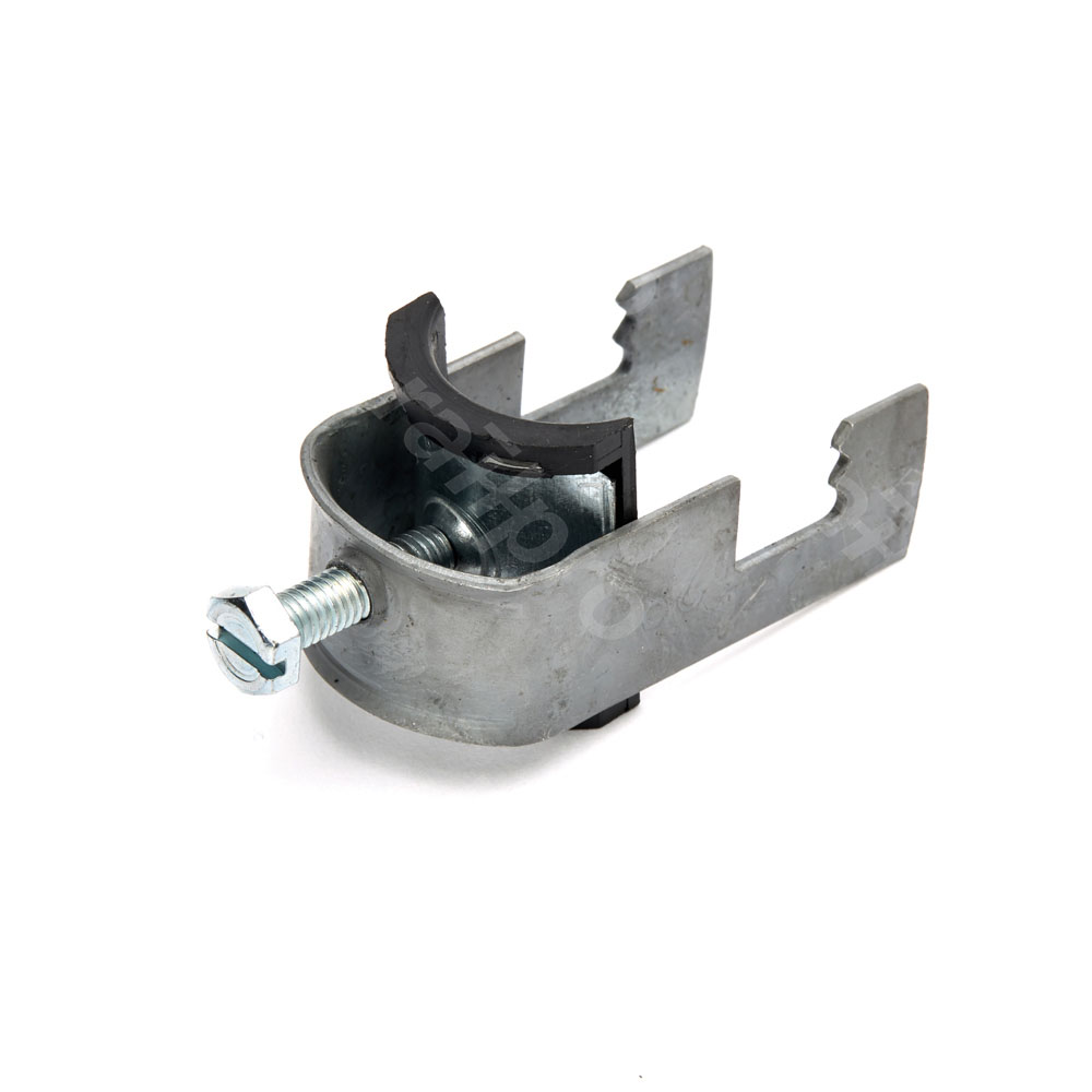 Clamp, 28U+GW28 for mounting on flat profiles