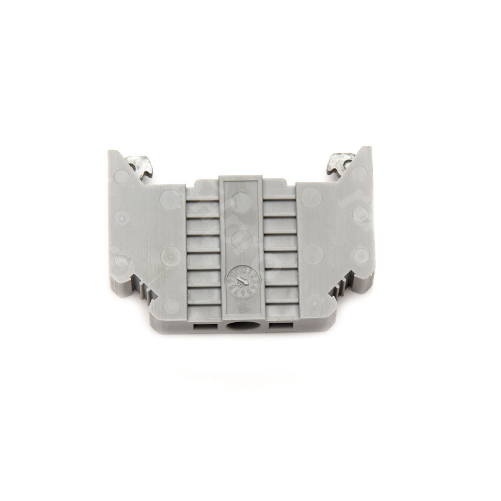 End support, E/NS 35 N, grey (Phoenix)