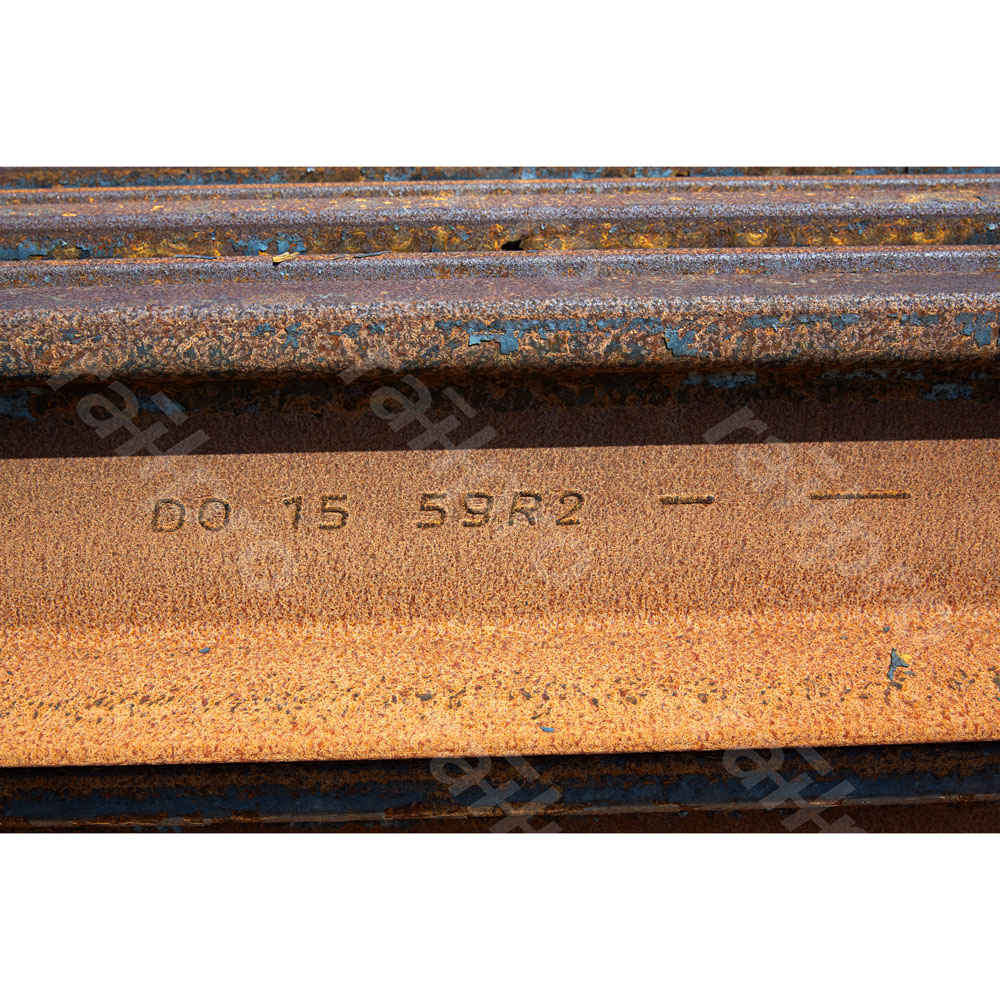 Grooved rail, 59R2 R200, 18,000mm