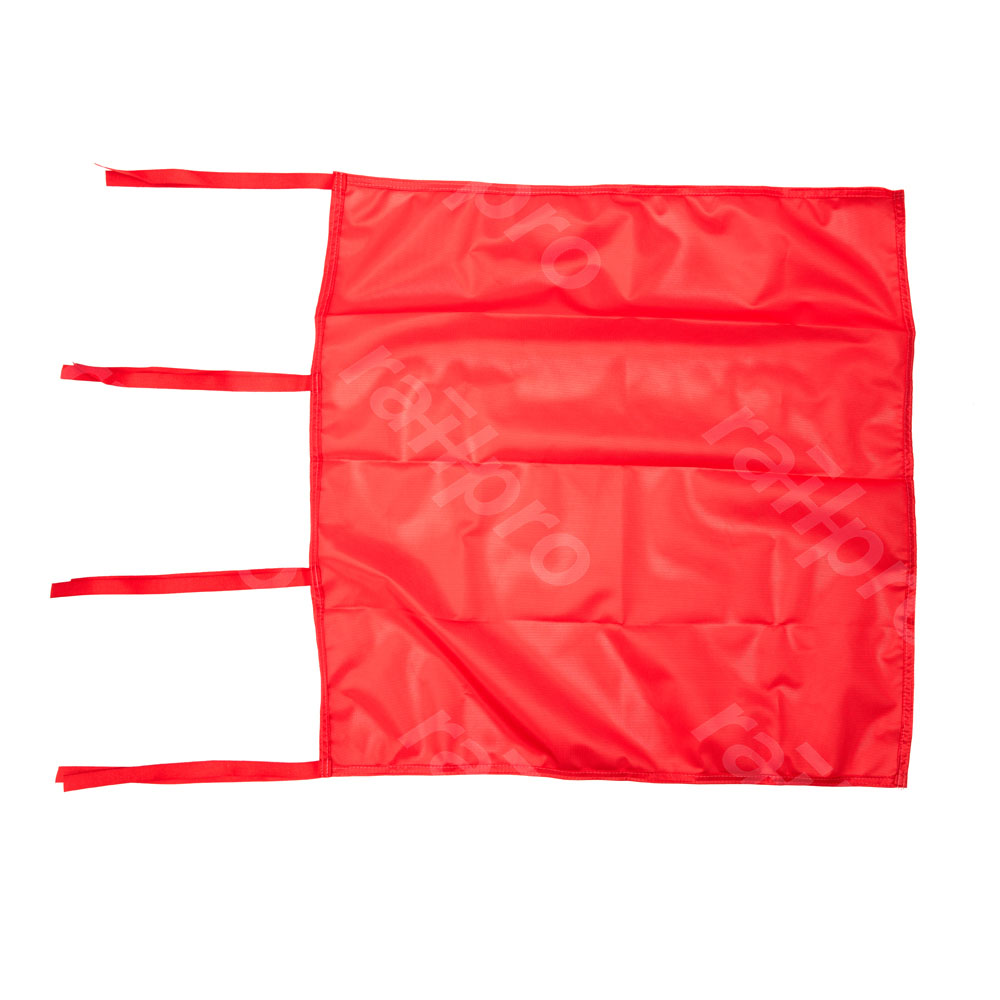 Flag, red, 600x600mm