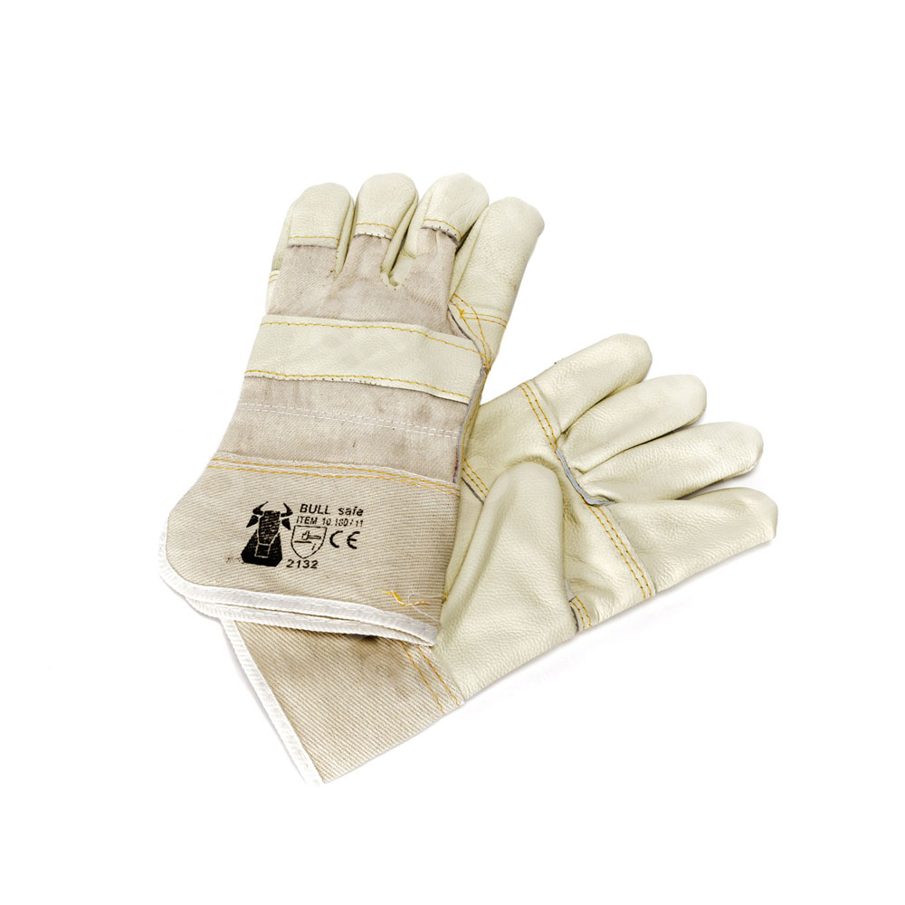 Work gloves, furniture leather