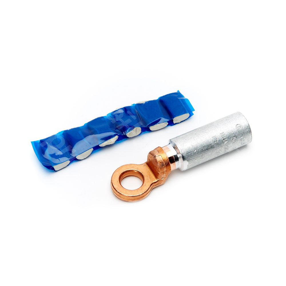Cable lug for Al solid (eye), 50mm²/M12
