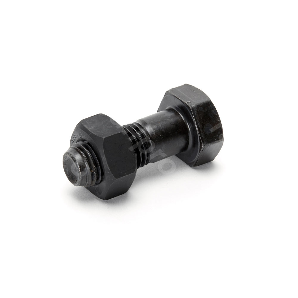Hex bolt, with nut, M20x55mm