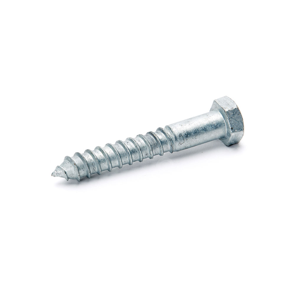 Wood screw bolt, thv 4.6, M16x100mm, DIN571