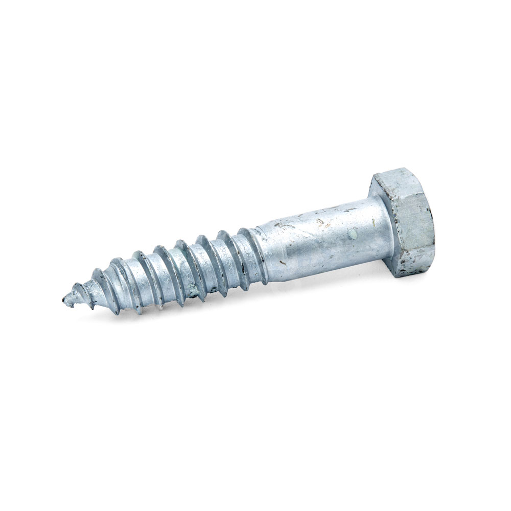 Wood screw bolt, thv 4.6, 20x100mm, DIN571