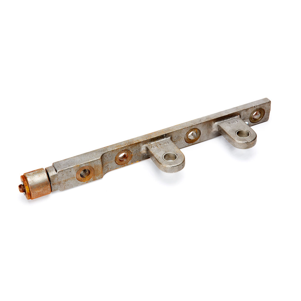 Threaded stud, rolling/toggle, for rolled rail Right