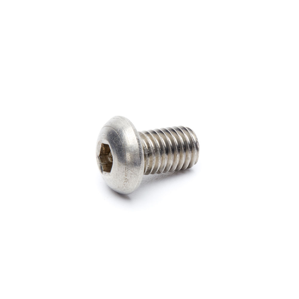 Screw, round head, stainless steel A4, M10x16