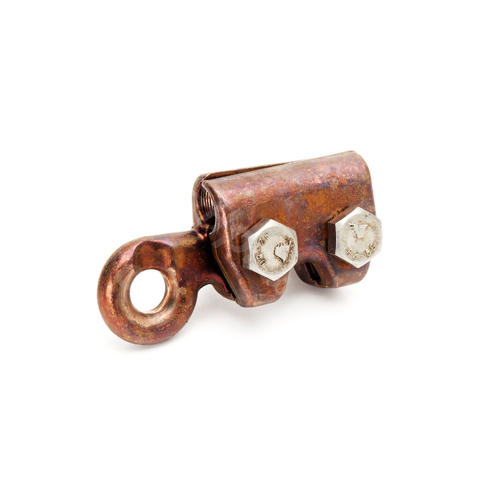 Clamp,anchor,with eye,for carrying cable