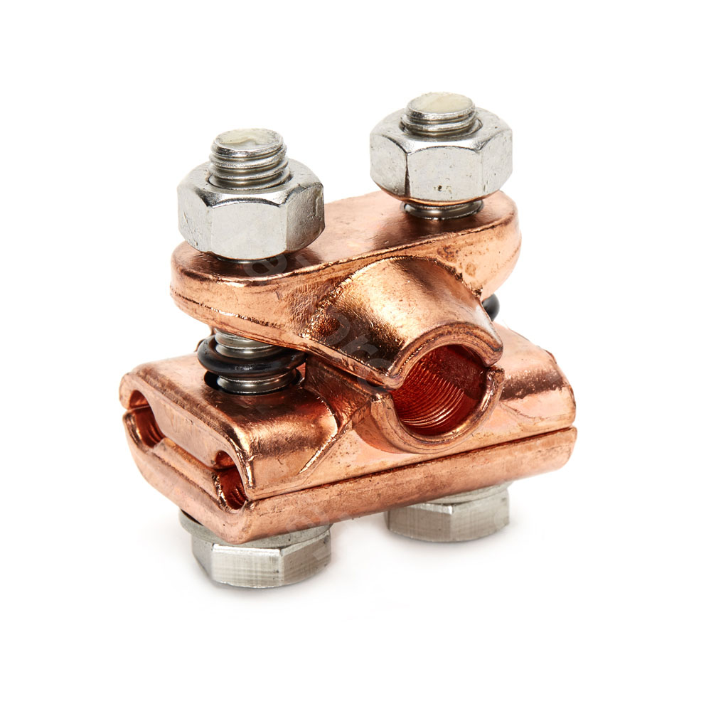 Cross clamp,for guided connection,2x70/1x150