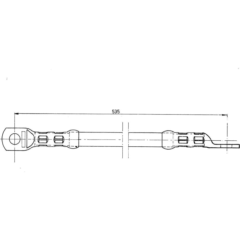 Connection cable for surge arrester, 35mm²