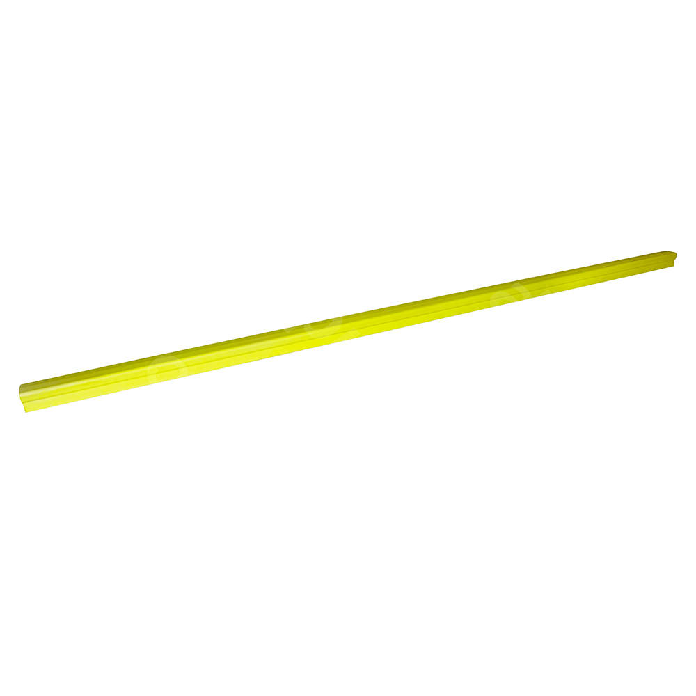 Current rail cap, lg 4.85m, yellow