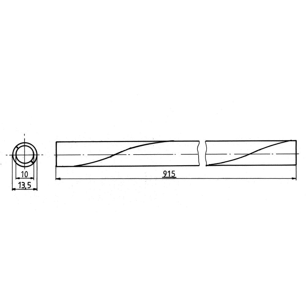 Cable protection for carrying cable, 70mm², 4m