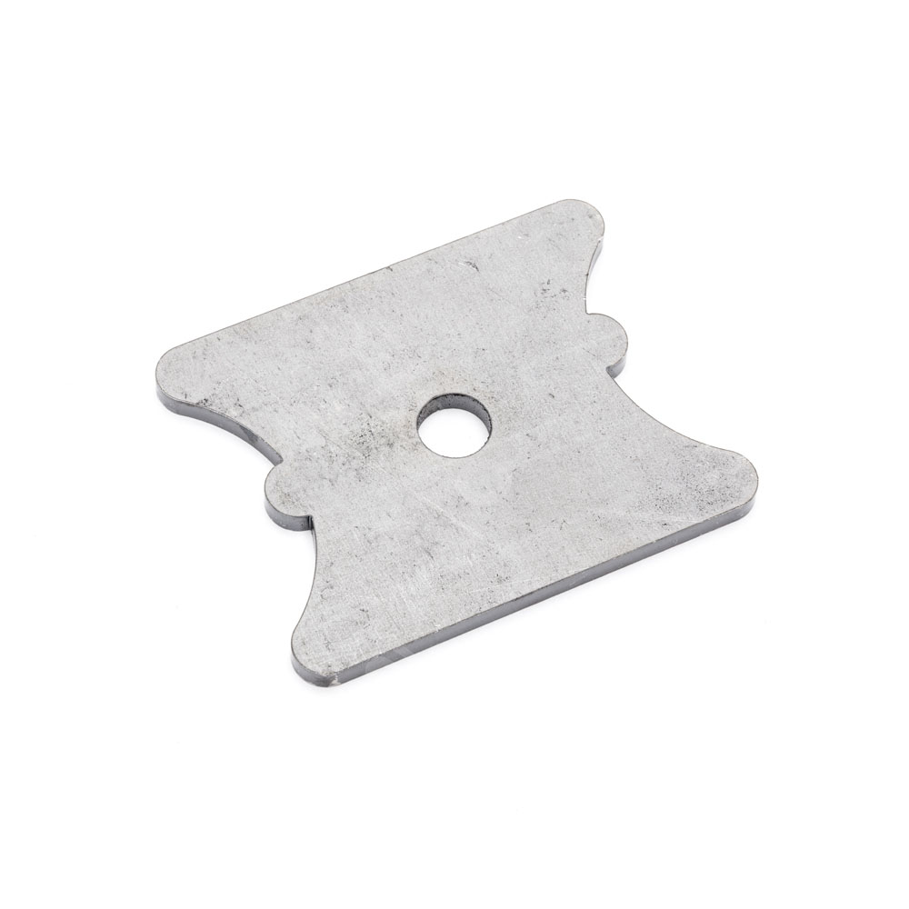 Retaining plate with 2 cams
