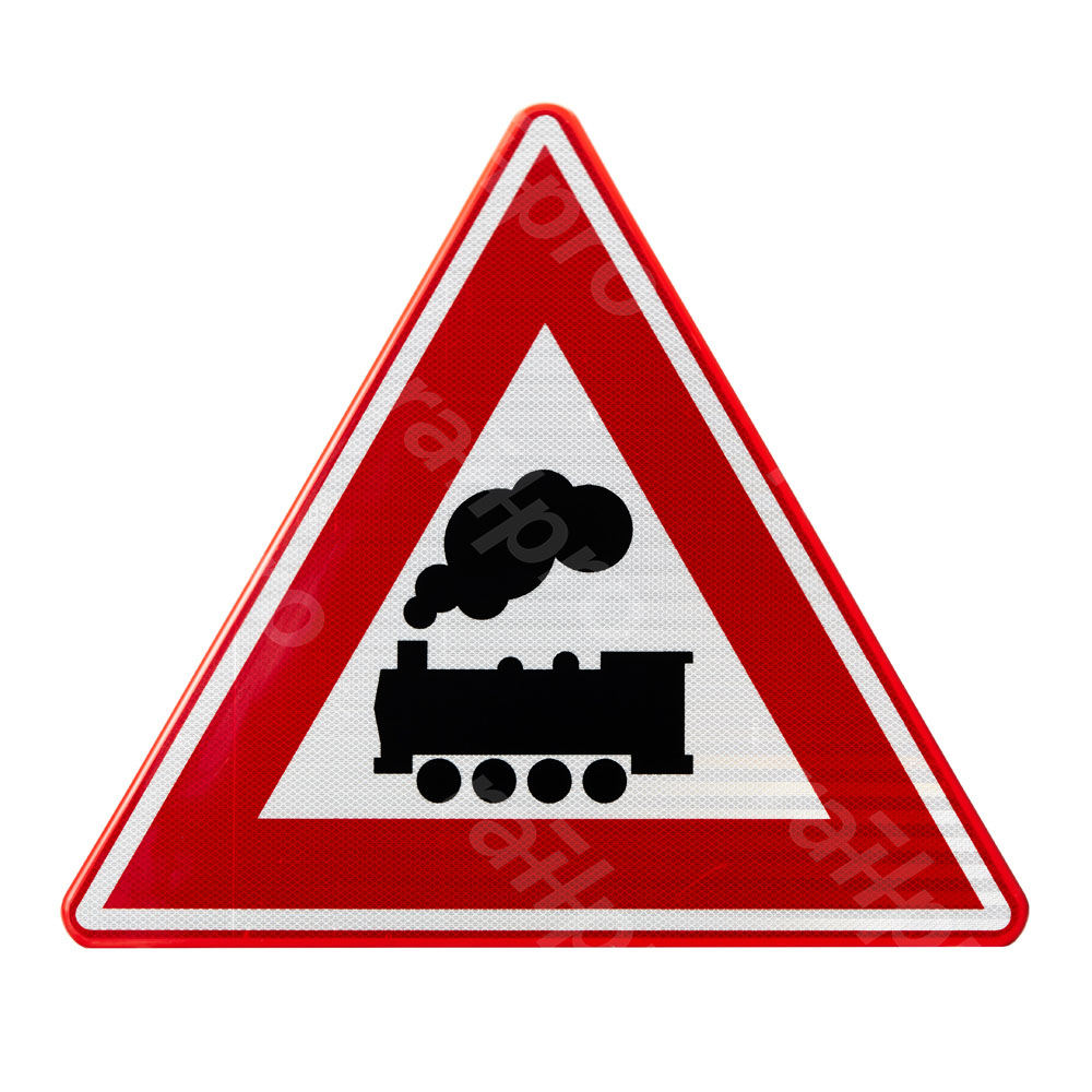 Board, unguarded crossing, RVV J11, 700, US20, DOR