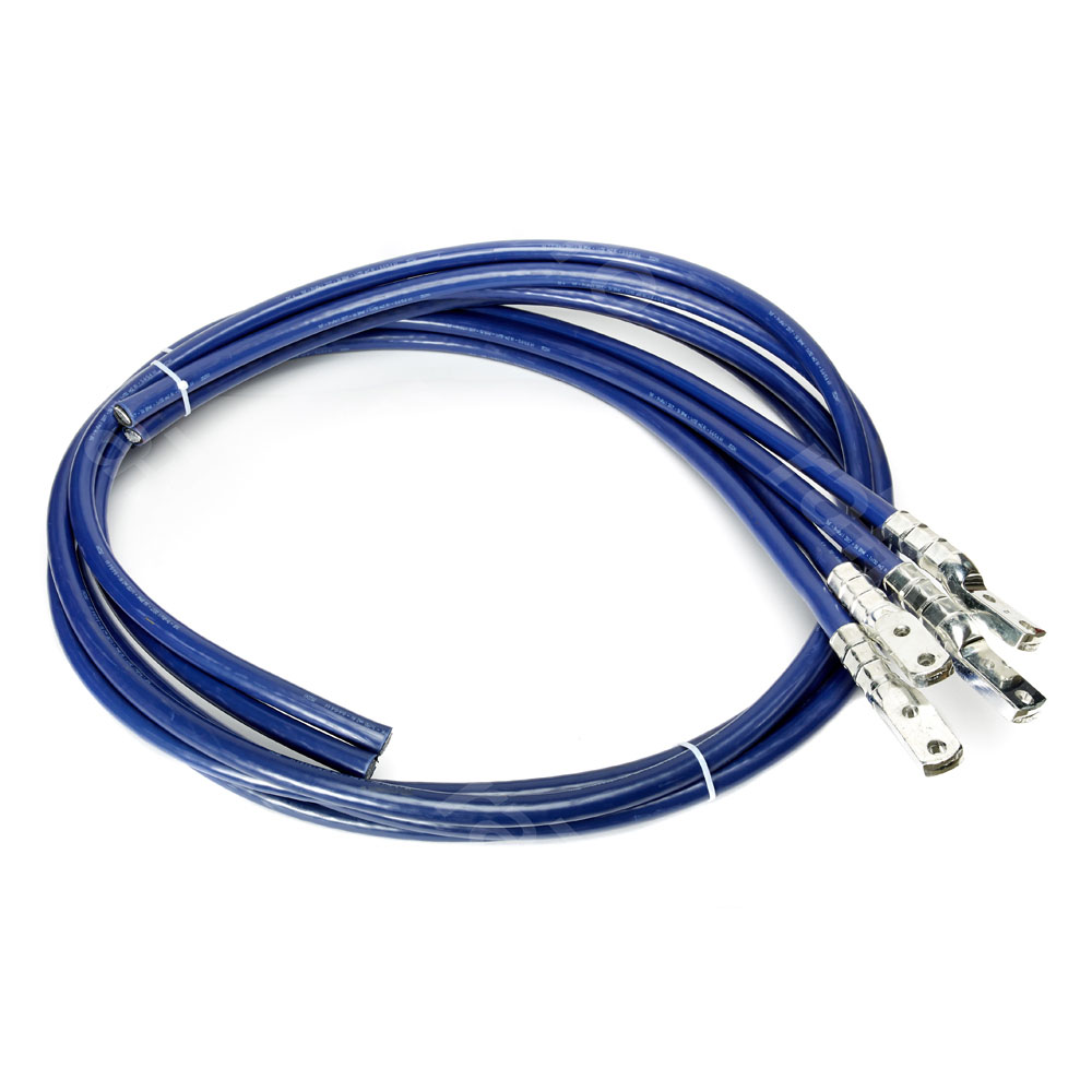 Cable set,AA,for rail coil,150mm²,extended