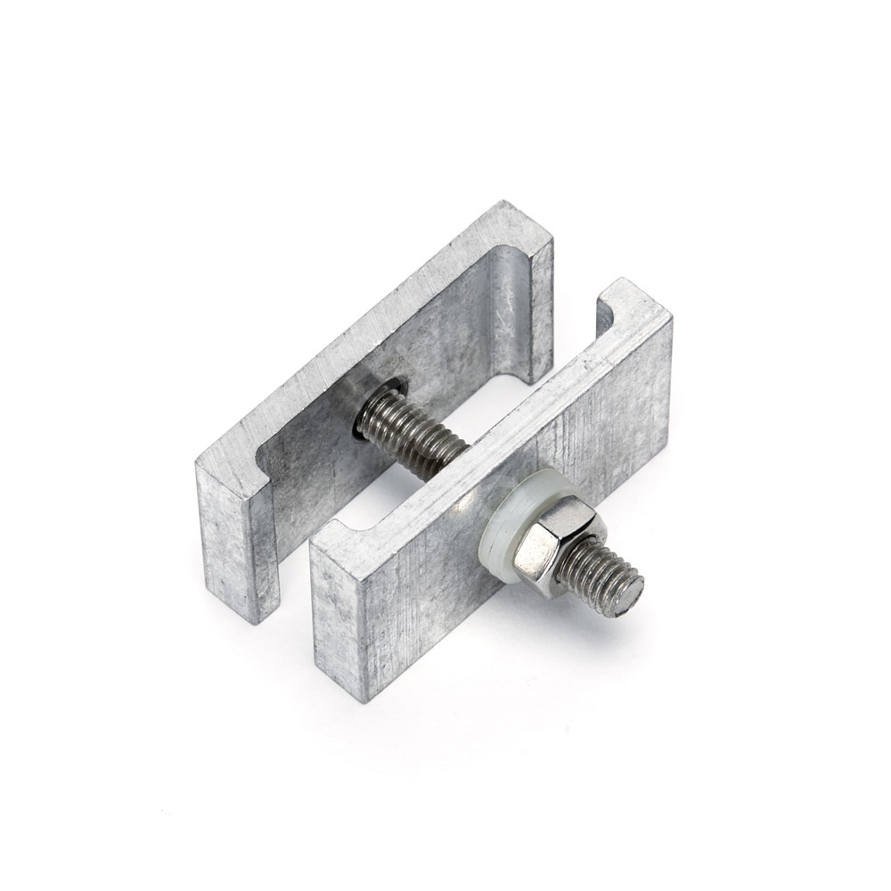 Duct holder, for 2 cables