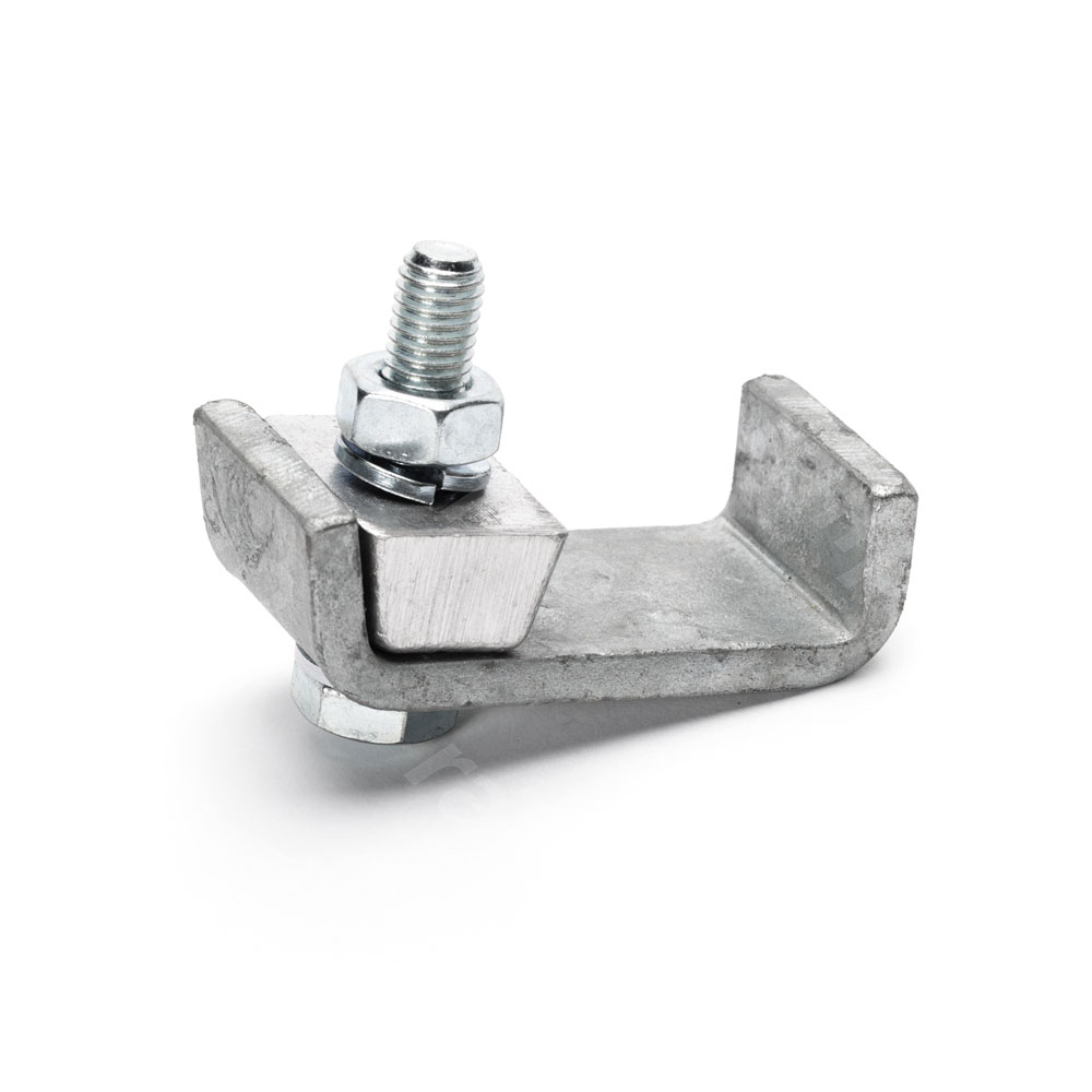 Clamp bracket, with fixed clamp block, Pintsch Aben