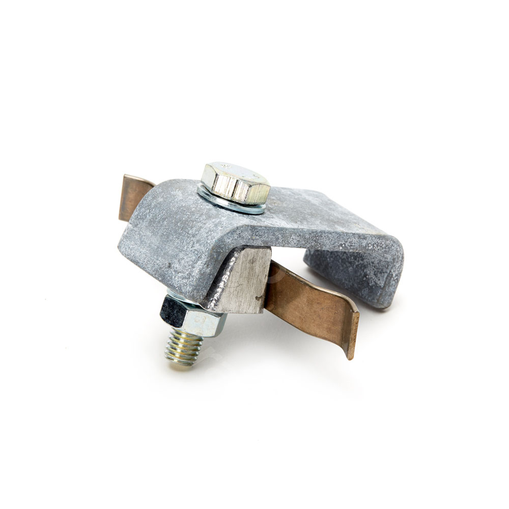 Clamp bracket, with spring clamp block, Pintsch
