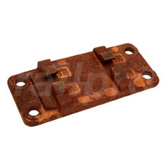 Back slope plate 46E3, cast, for 140021