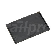 Rail pad, plastic, 46E3, 185x120x4.5mm