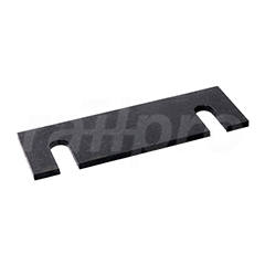 Filler plate polyethylene, 330x110x10mm, M24