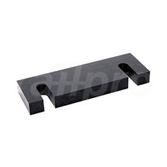 Bearing plate polyethylene, 330x110x35mm, M24