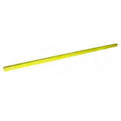 Current rail cap, lg 4.85m, yellow