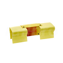 Current rail cap, for insulator, for plastic goat