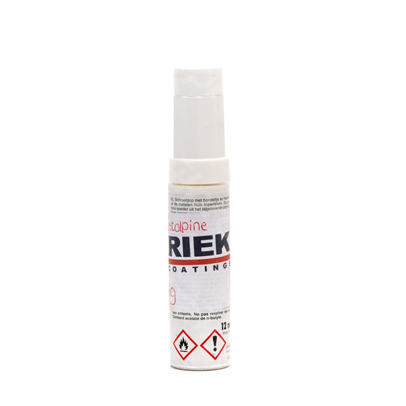 Varnish pen, for powder coating, grey, RAL7039